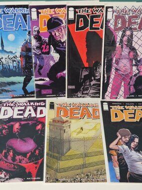 The Walking Dead #30, 32-37 Image Comics Lot of 7 Kirkman Adlard Rathburn C-047